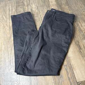 NYDJ Margot Girlfriend Lift Tuck Jeans in Black Size 4 Tall